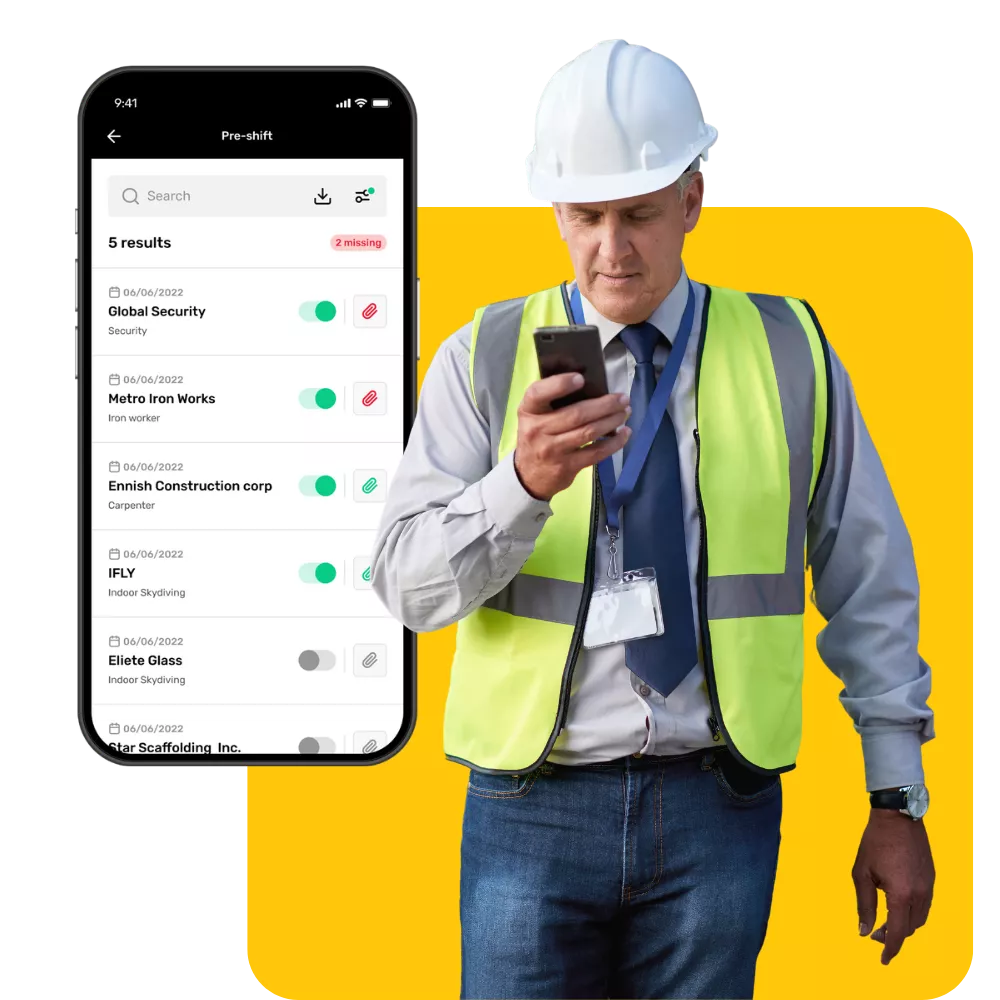 Manage pre-shifts